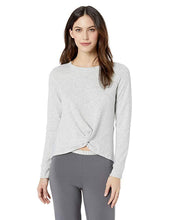 Load image into Gallery viewer, Mae Women&#39;s Standard Front Twist Detail Long Sleeve Top
